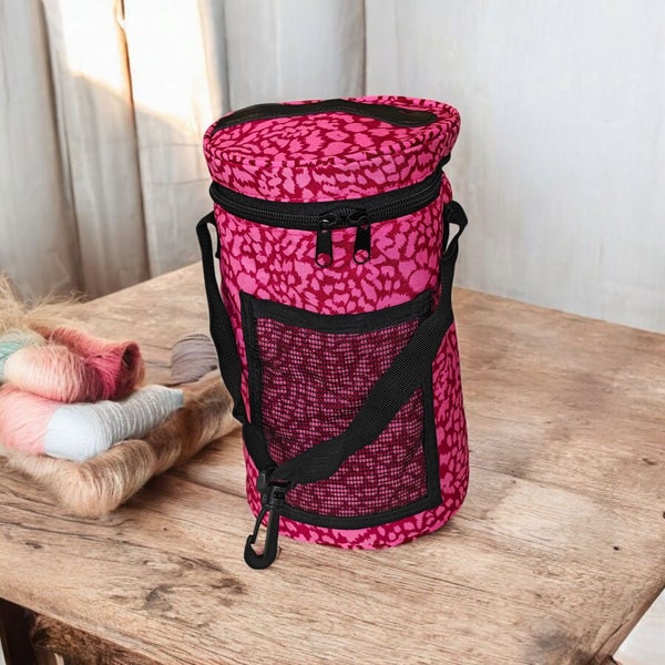 Pinkki neuletarvikekassi