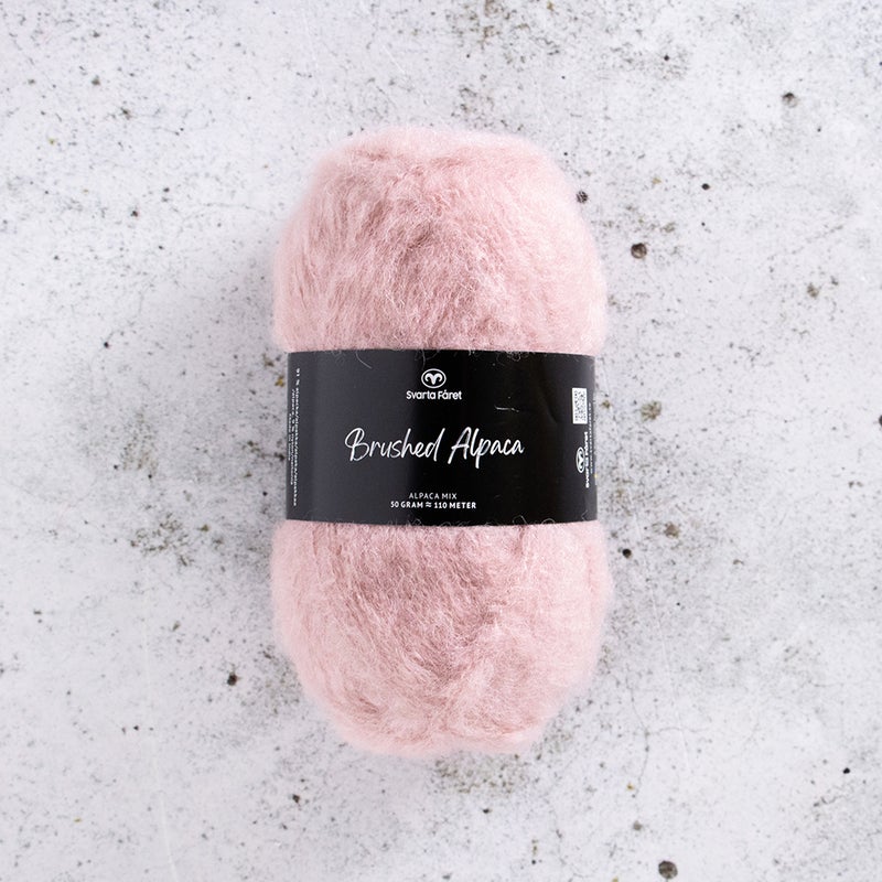 Svarta F&aring;ret Brushed Alpaca 50g