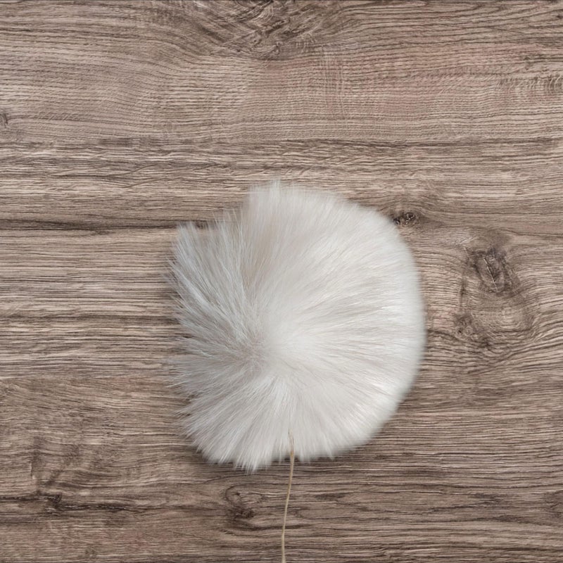 Keinoturkistupsu py&ouml;re&auml; koko S Valkoinen