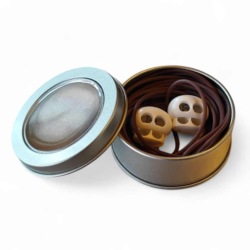 Kaapeli ja stopparit tummanruskea