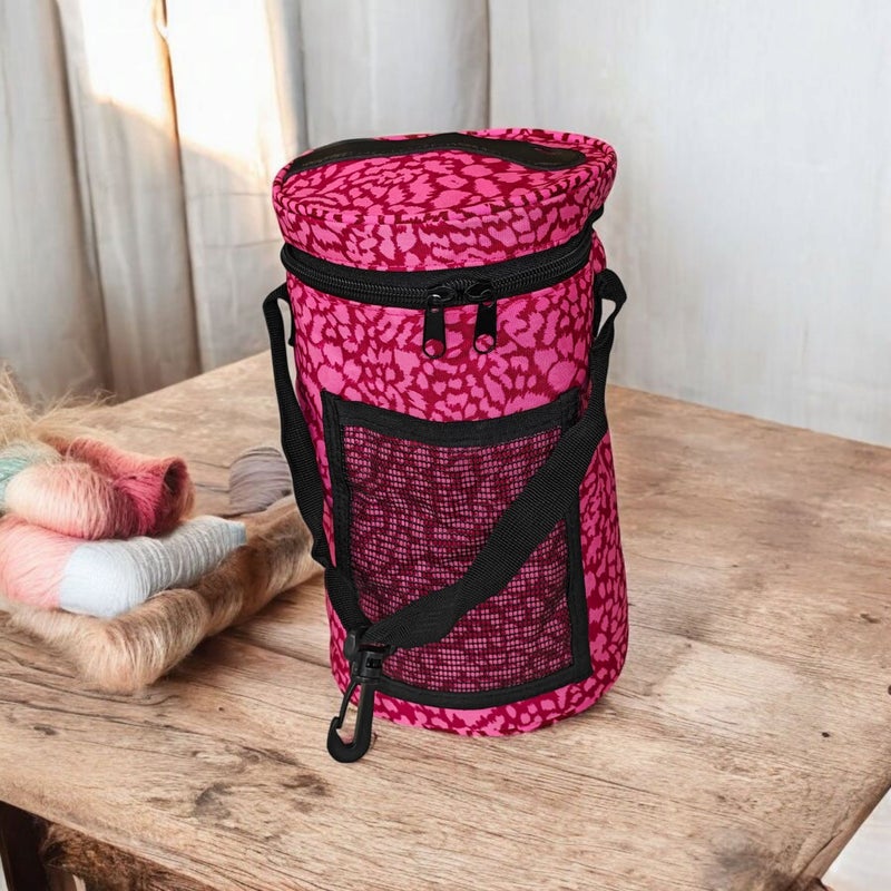 Pinkki neuletarvikekassi