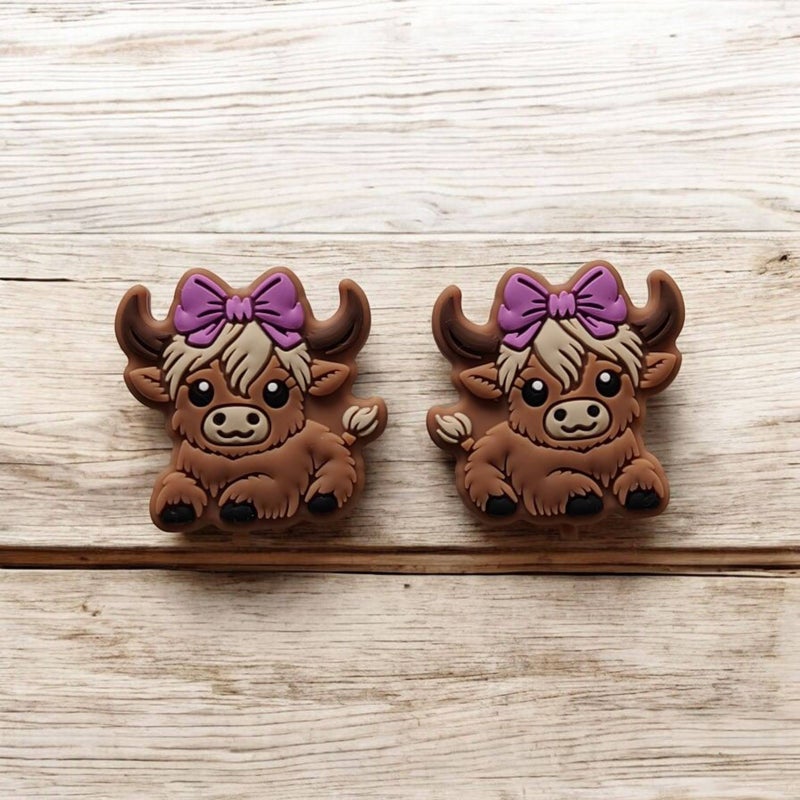 Puikkostoppari highland vasikka rusetilla