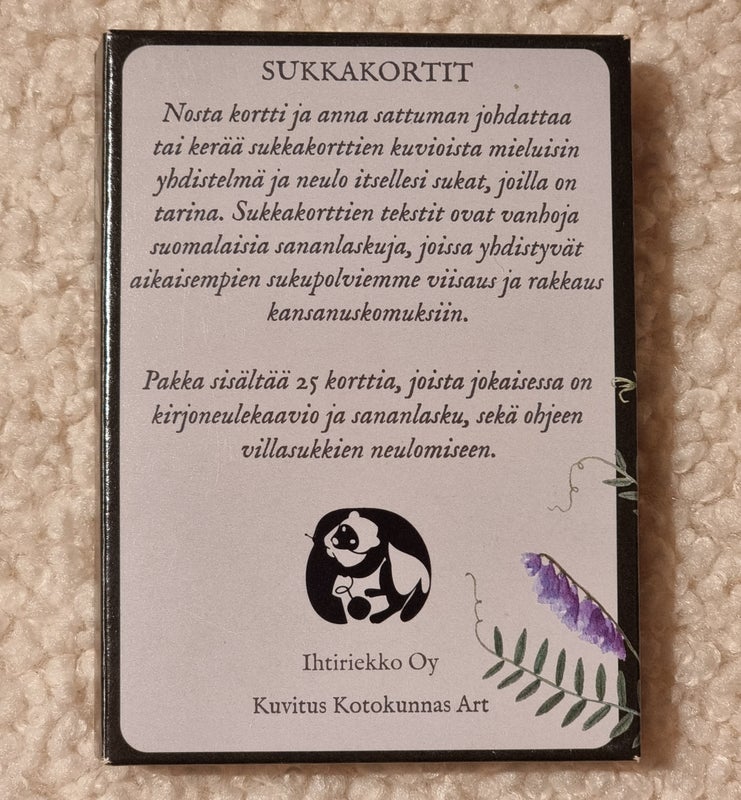 Sukkakortit sananlaskut 3