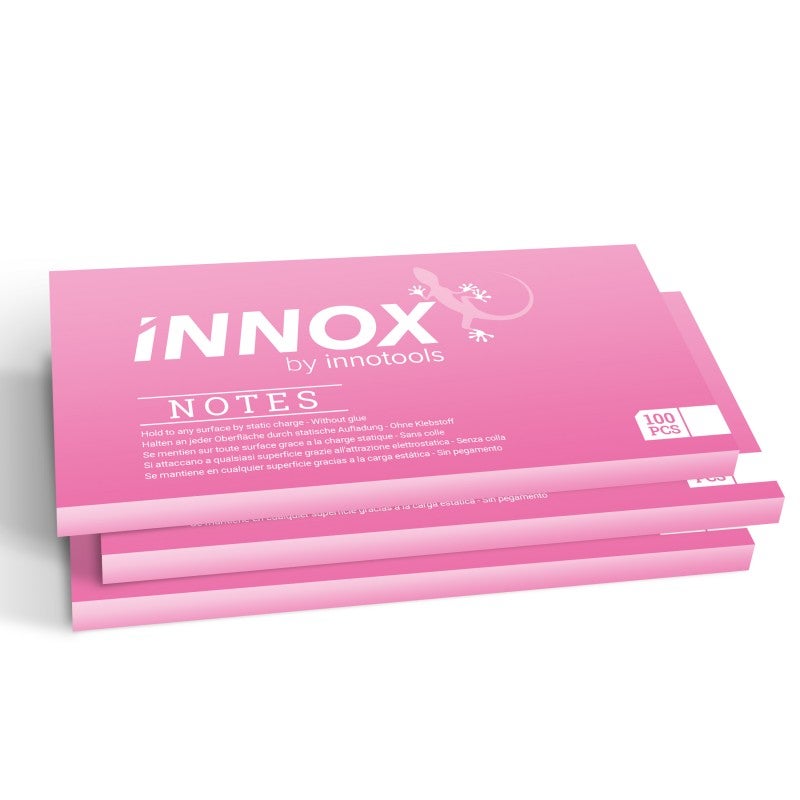 Pinkki Innox notes 20x10cm