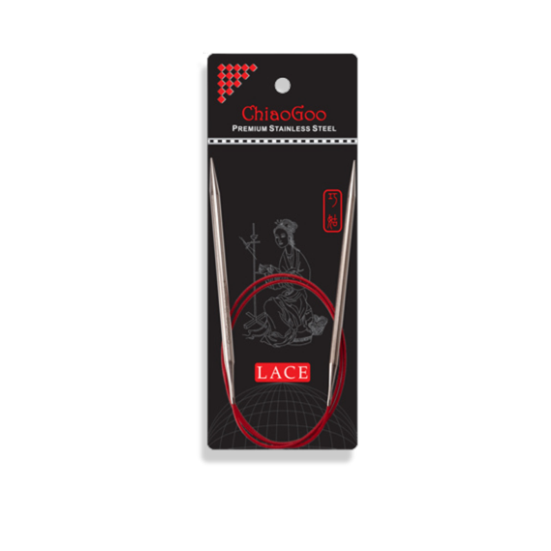 ChiaoGoo SS Red Lace py&ouml;r&ouml;puikko 100cm